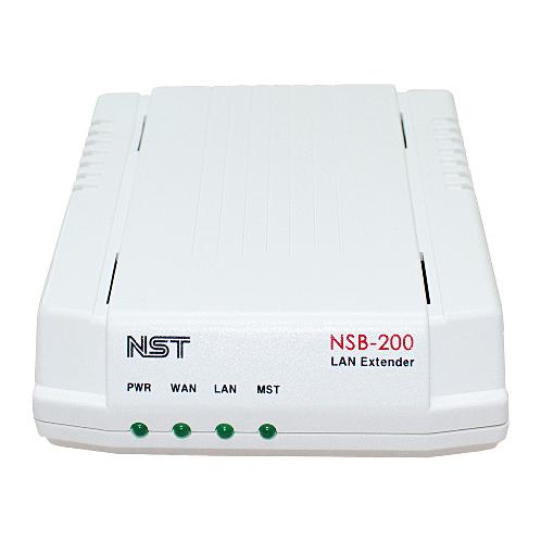 NSB-200 extend LAN to a remote place with only using a pair of phone line